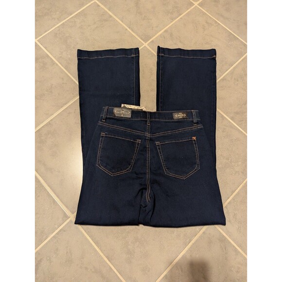 “Nanette Lepore Jolie Super High Rise Bootcut Flare Jeans Size 4 Western Style - Picture 8 of 16